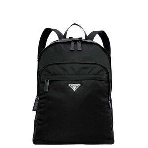 Prada Backpack Black Nero Tessuto 2 Vz048